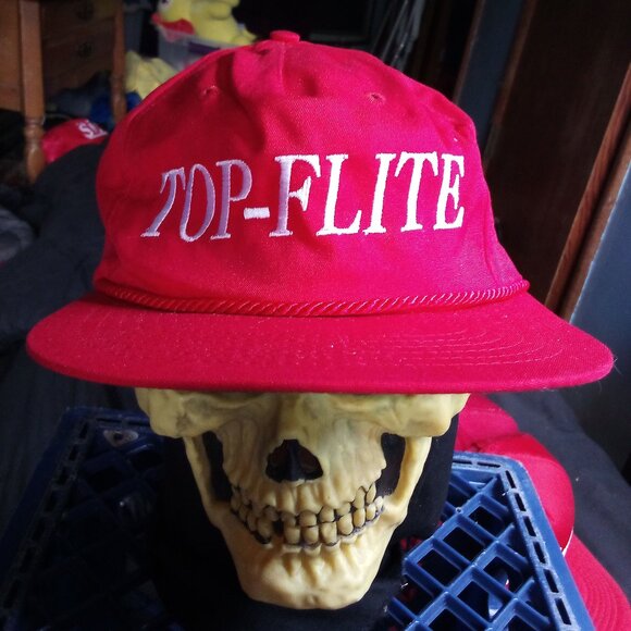Deadstock Vintage Top-Flite Rope Snap Trucker Hat Cap - Picture 1 of 7